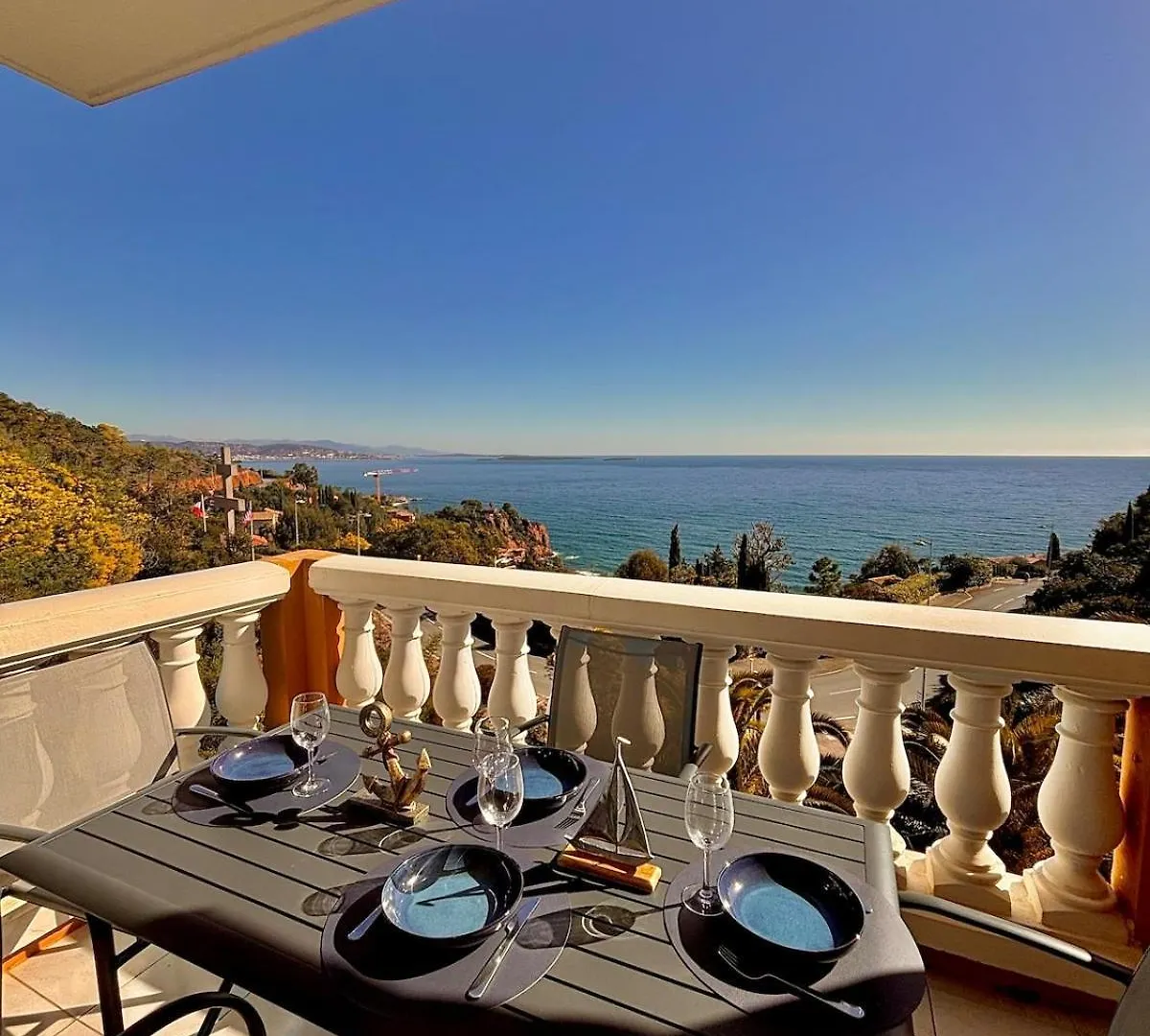 Apartmán Appartement Au Coeur De L'Esterel Théoule-sur-Mer
